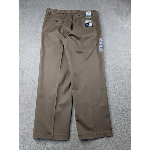 Dockers D3 Classic Fit Iron Free Khaki Pants Mens 36x30 Brown Flat Front New - Picture 3 of 15